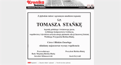 Desktop Screenshot of ogloszenia.kronika.beskidzka.pl