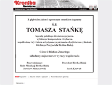 Tablet Screenshot of ogloszenia.kronika.beskidzka.pl